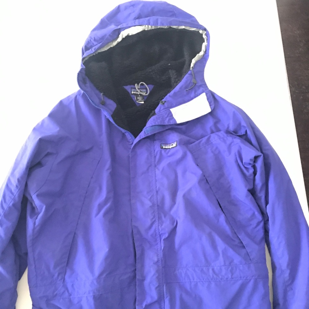 Patagonia women’s jacket - purple size small